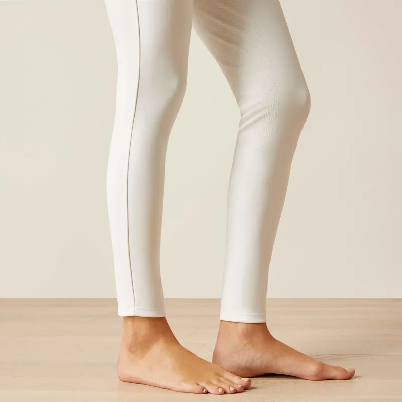 Ariat Tri Factor Grip Full Seat Riding Tights White-2
