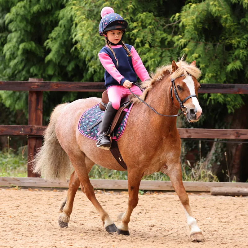 Tikaboo Sweatshirt - Pink Horse-1