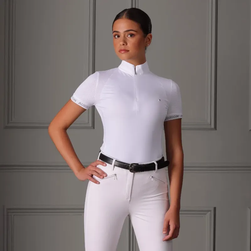 Aubrion Walston Show Shirt - White -1