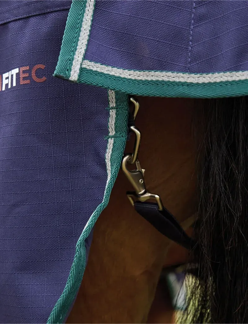 WeatherBeeta 0G ComFiTec Plus Dynamic Turnout Detach-A-Neck in Navy/Forest Green-2