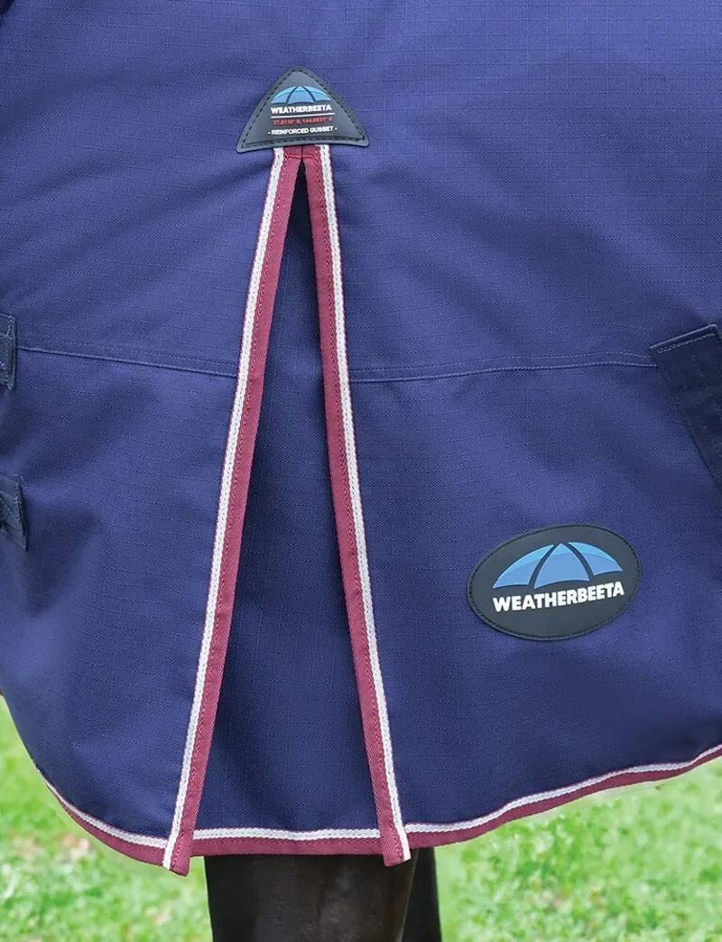 WeatherBeeta 0G ComFiTec Essential Turnout in Navy/Burgundy-5