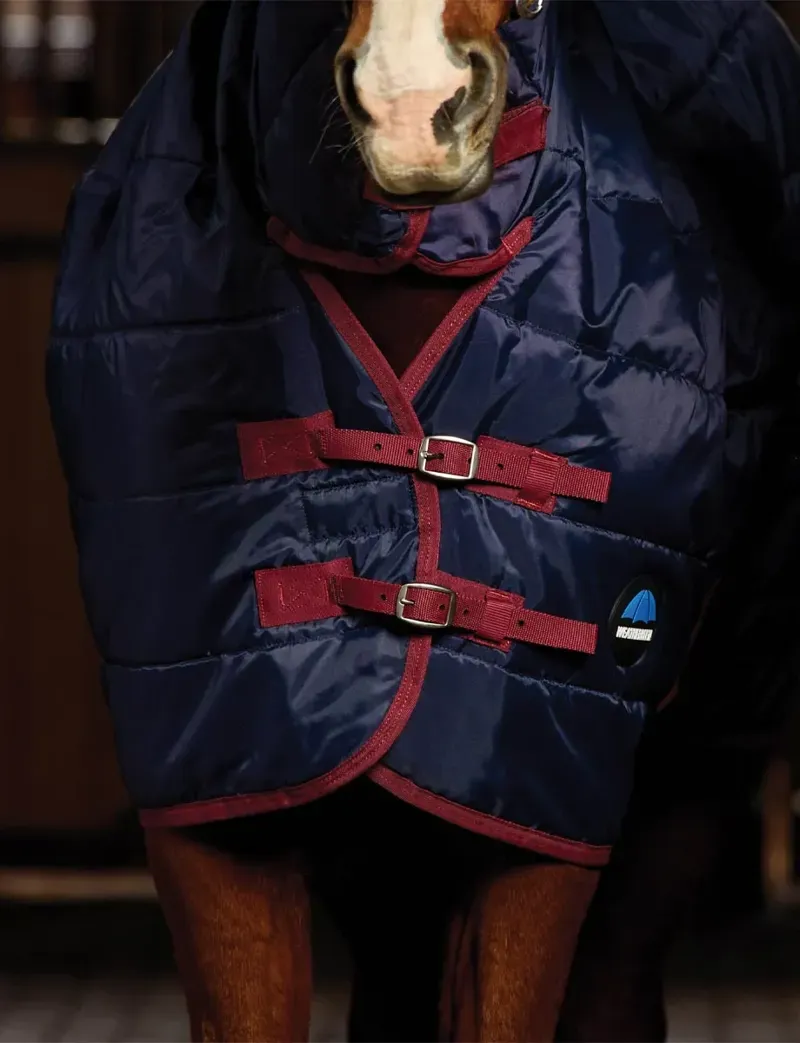 WeatherBeeta Stable Rug Combo 220g in Navy/Burgundy-2
