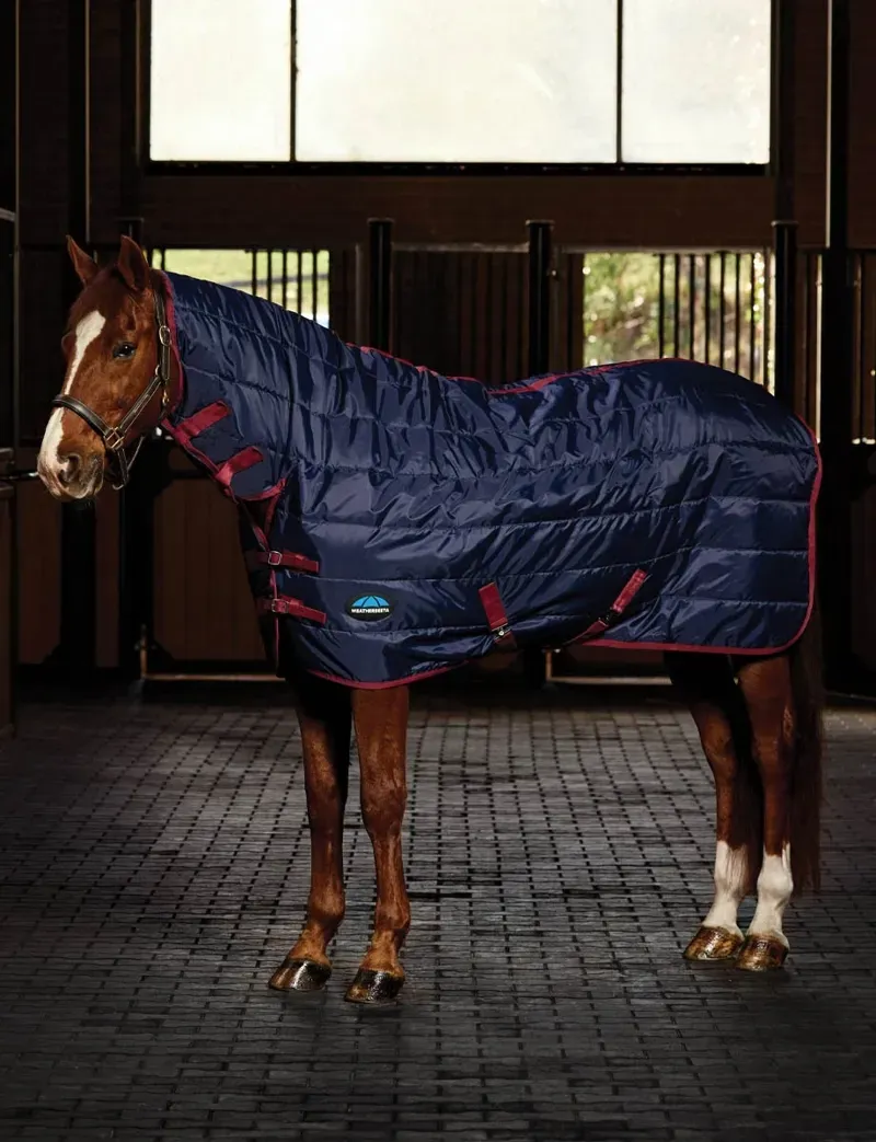 WeatherBeeta Stable Rug Combo 220g in Navy/Burgundy-1