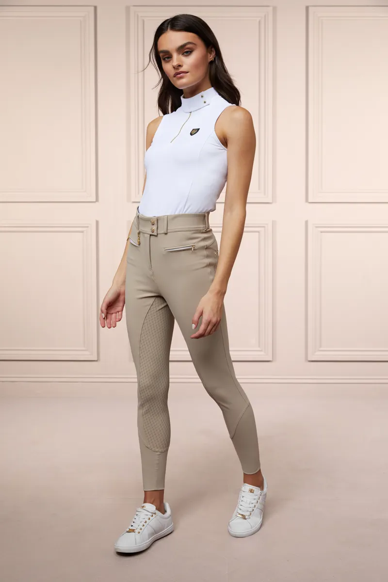 Holland Cooper Windsor Breeches - Stone-1