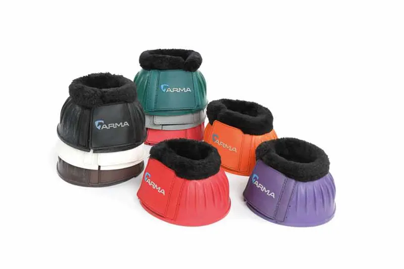 ARMA Black Fleece Over Reach Boots BROWN-1