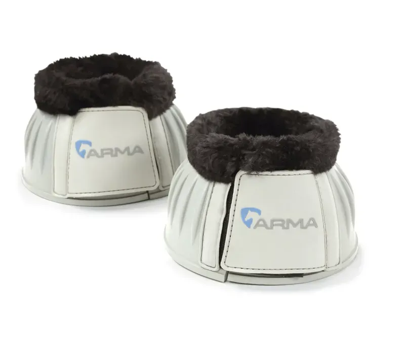 ARMA Black Fleece Over Reach Boots in Grey
