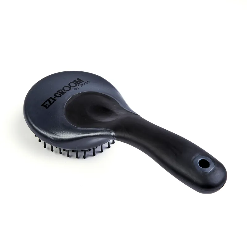 Ezi-groom Grip Mane and Tail Brush - Black -1