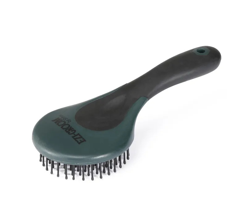 Ezi-Groom Grip Mane and Tail Brush - Forest