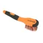 Ezi-Groom Grip Bucket Brush in Orange