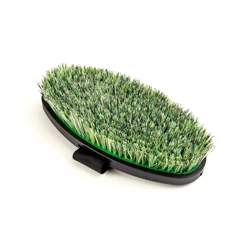EZI-GROOM Grip Body Brush - Lime Green Large