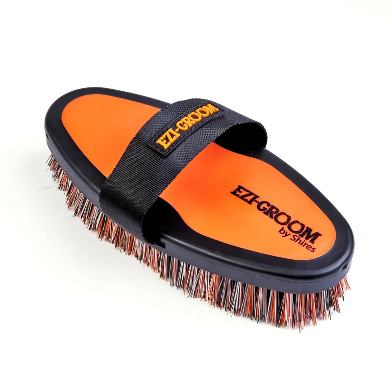 EZI-GROOM Grip Body Brush - Orange Large-1