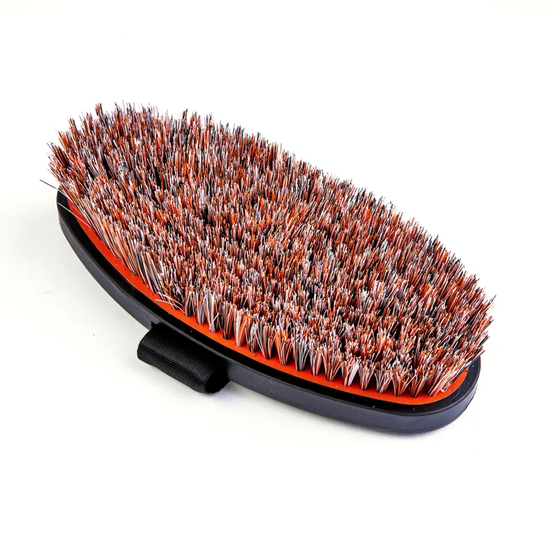 EZI-GROOM Grip Body Brush - Orange Large