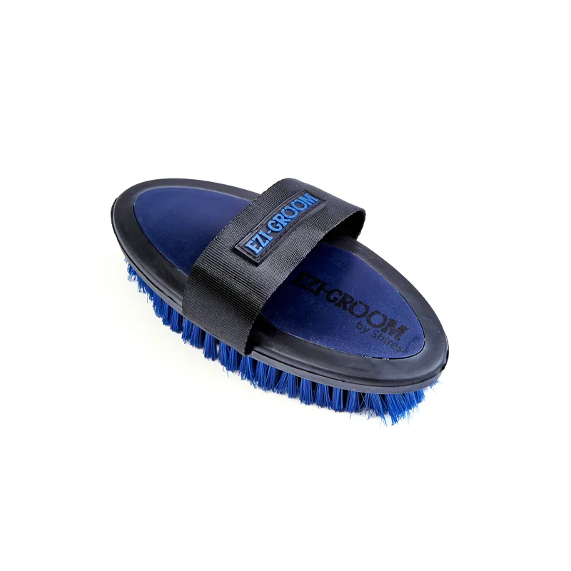 EZI-GROOM Grip Body Brush - Navy Small-1