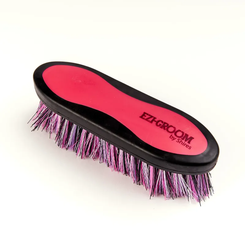 EZI-GROOM Grip Dandy Brush - Bright Pink Large -1