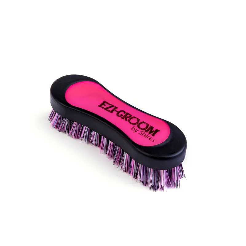 EZI-GROOM Grip Face Brush - Bright Pink Small-1