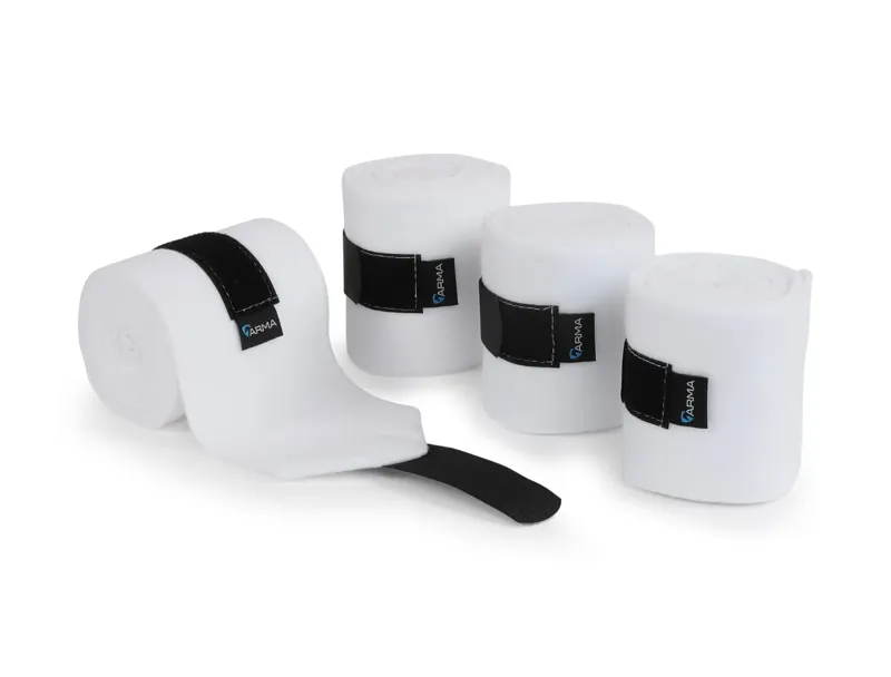 Arma Fleece Bandages - White