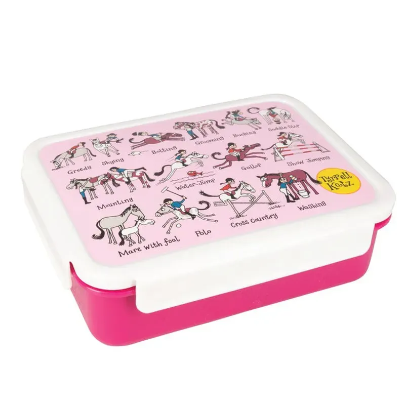  Hy Equestrian Tyrrell Katz Lunch Box in Pink