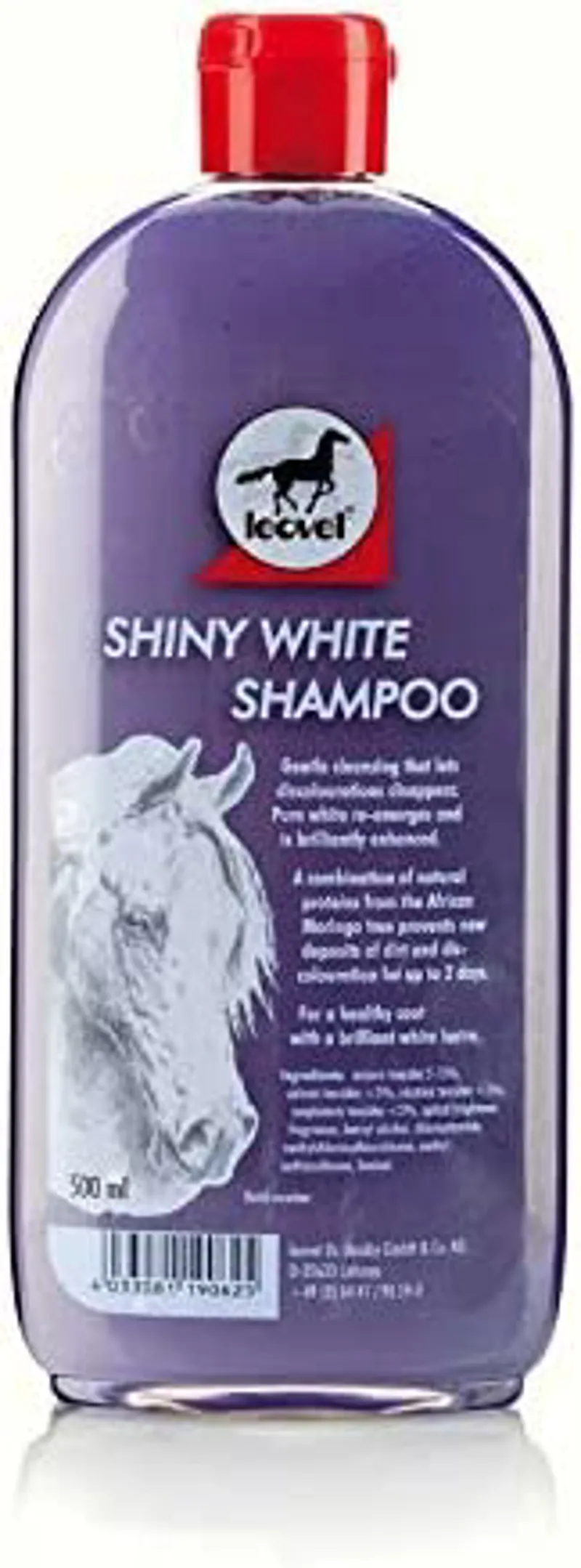 Leovet 500ml Shiny White Shampoo