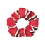 Supreme Products One Size Show Scrunchie in Red/Navy Stripe