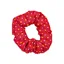 Supreme Products One Size Show Scrunchie in Red/Gold Diamonds