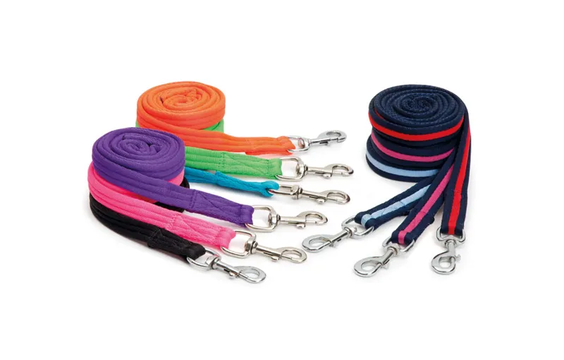 Wessex 1.8m Cushion Web Lead Rein in Navy