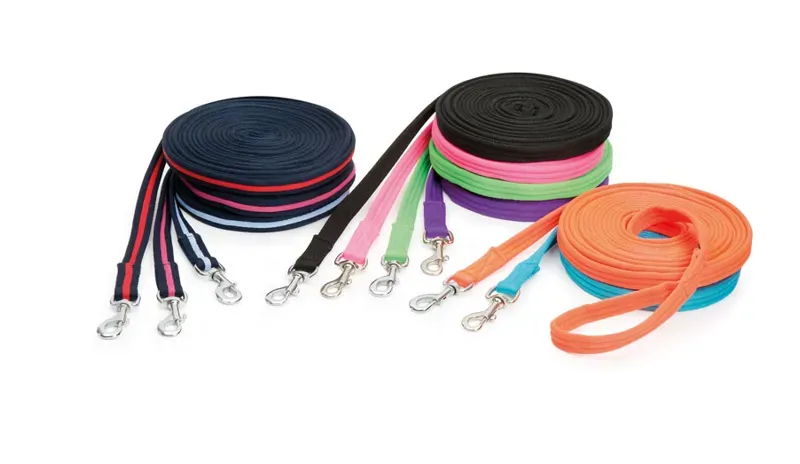 Wessex Cushion Web Lunge Line in Forest