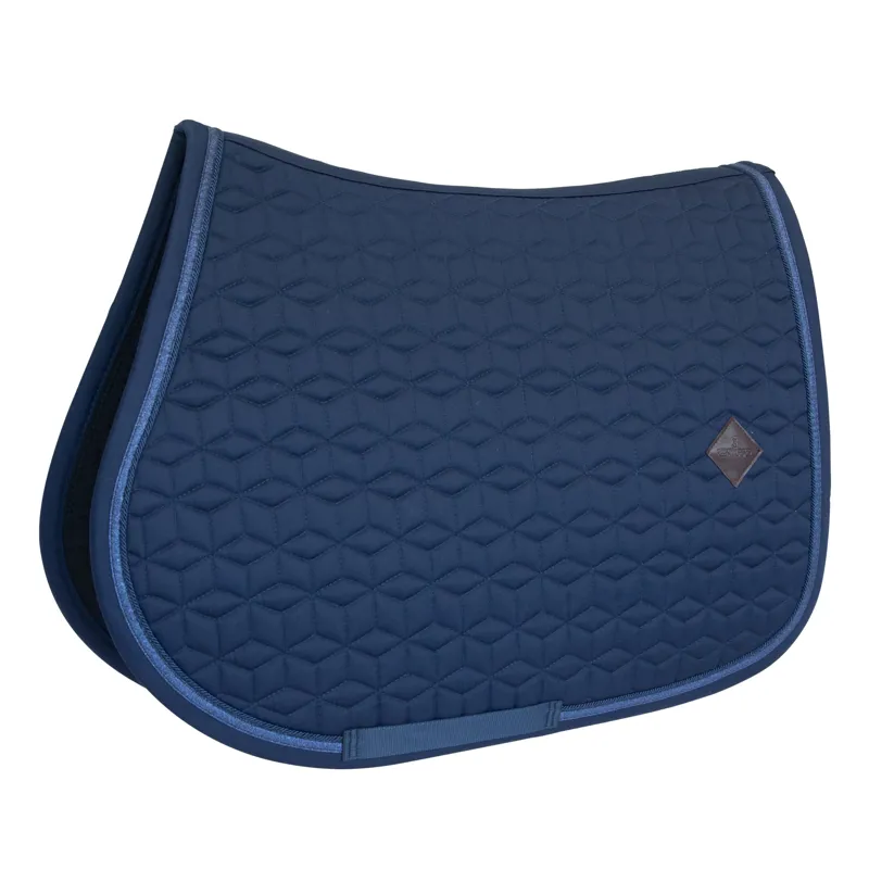 Kentucky glitter rope show jumping Saddle Pad - Navy