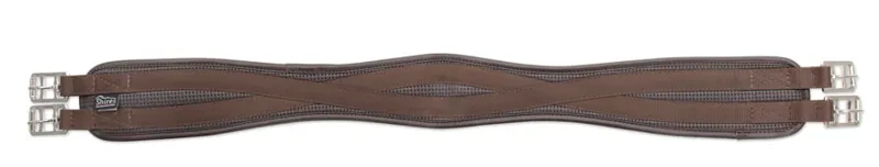 Shires Anti-Chafe Contour Girth In Brown