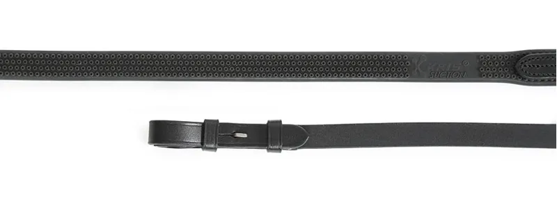Aviemore Eventa Rubber Grip Reins in Black
