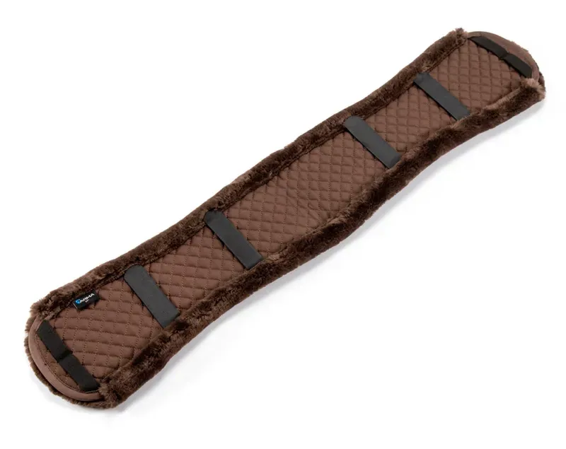 Arma 37 inch SupaFleece Dressage Girth Sleeve in Brown