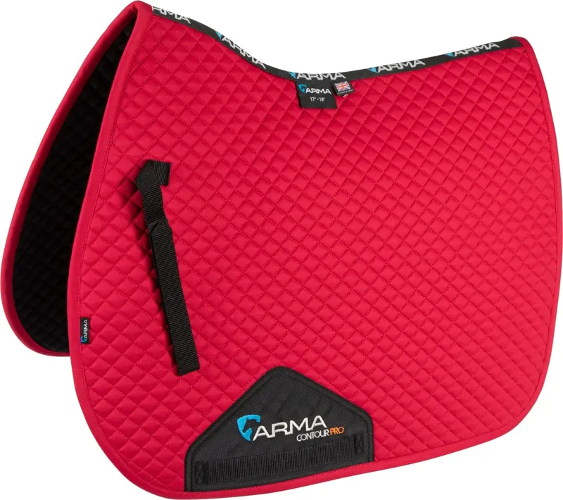 Arma Saddlepad - Deep Red