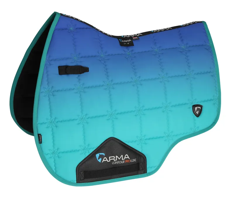 Arma Ombre Saddlecloth in Blue