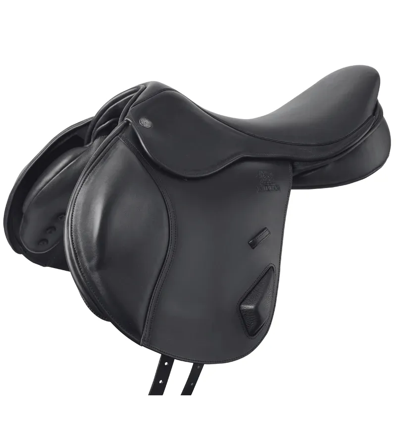 Fairfax Classic Monoflap Saddle XC Large Block - Black