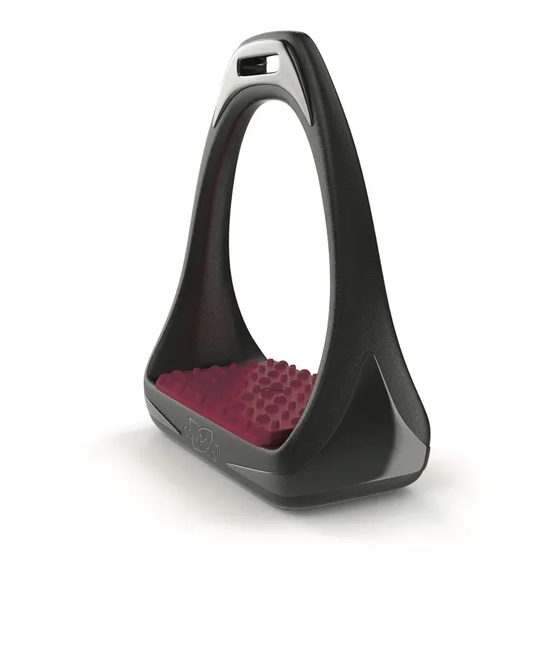 Compositi Reflex Stirrups in Burgundy