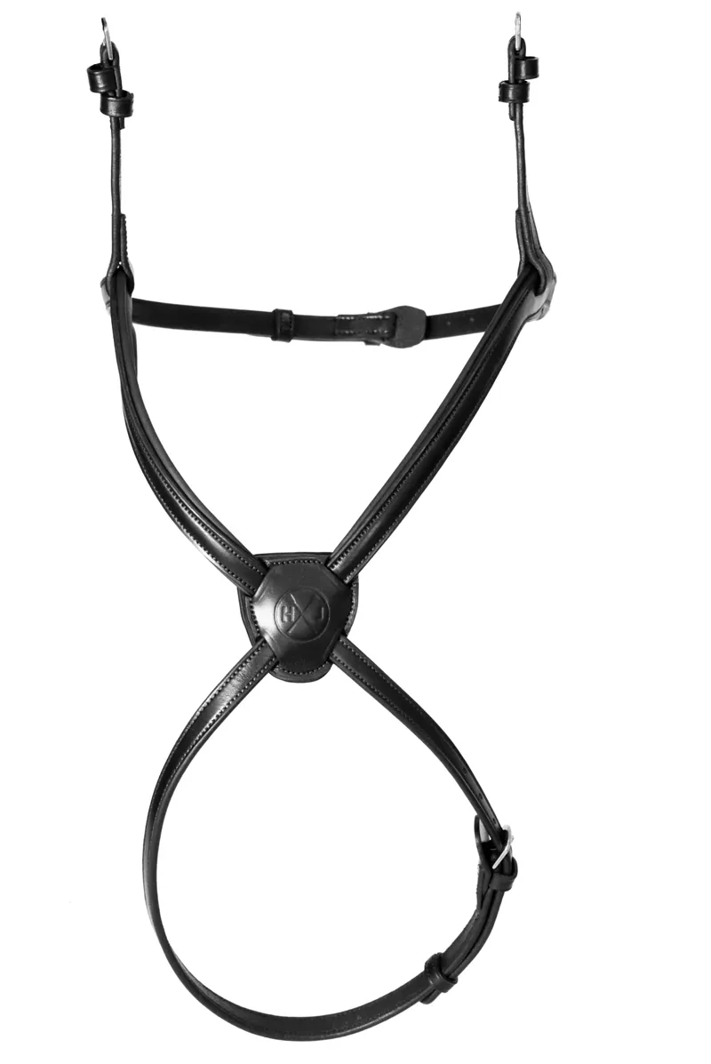 Henry James Figure 8 Grackle Noseband - Black