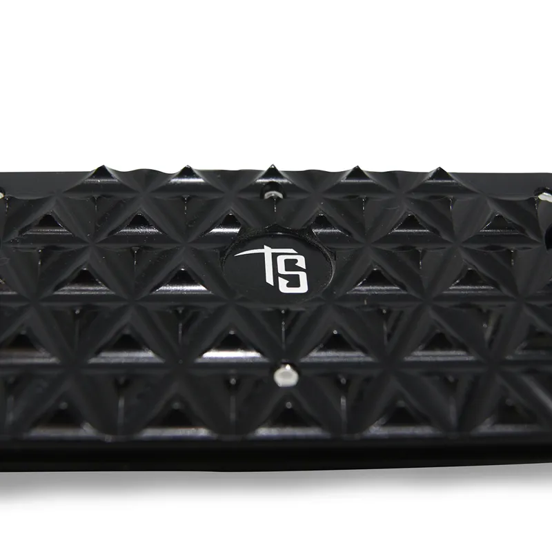 Tech Venice Sloped Evo Adults Safety Stirrups - Silver/Black-2