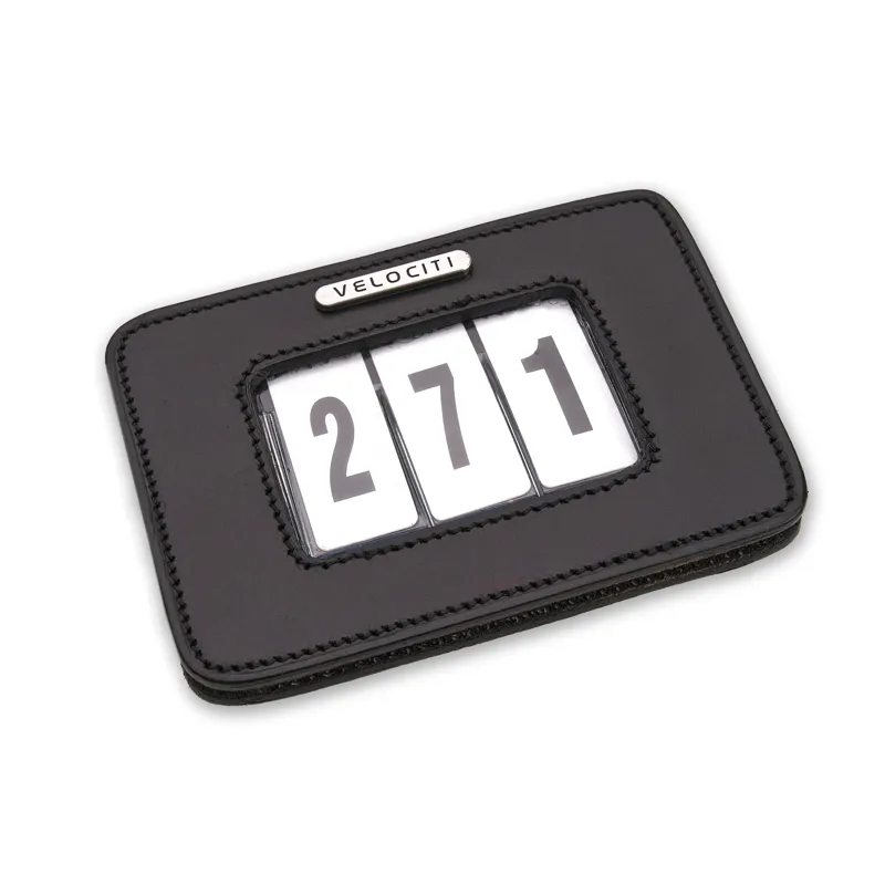 Arma Saddlecloth Competition Number Holder - Black