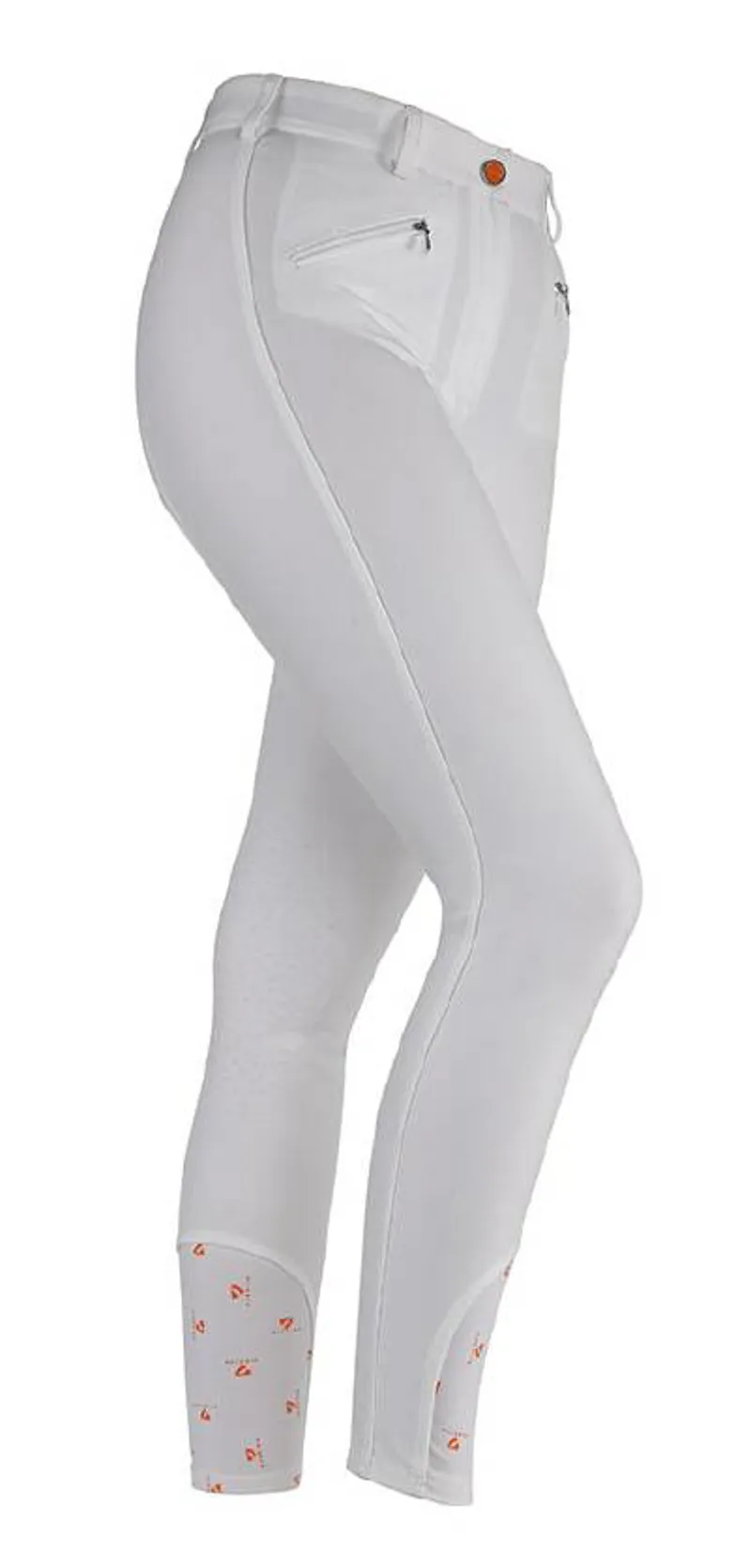 Aubrion Thompson Womens Breeches in White