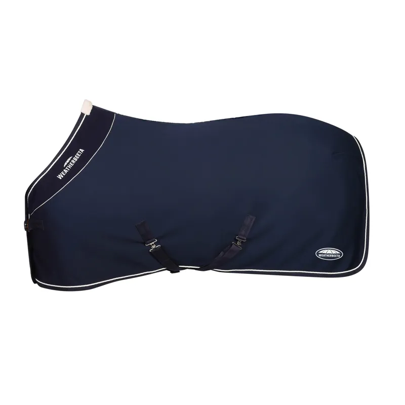 Weatherbeeta Opulence Show Sheet Standard Neck - Navy/White-5