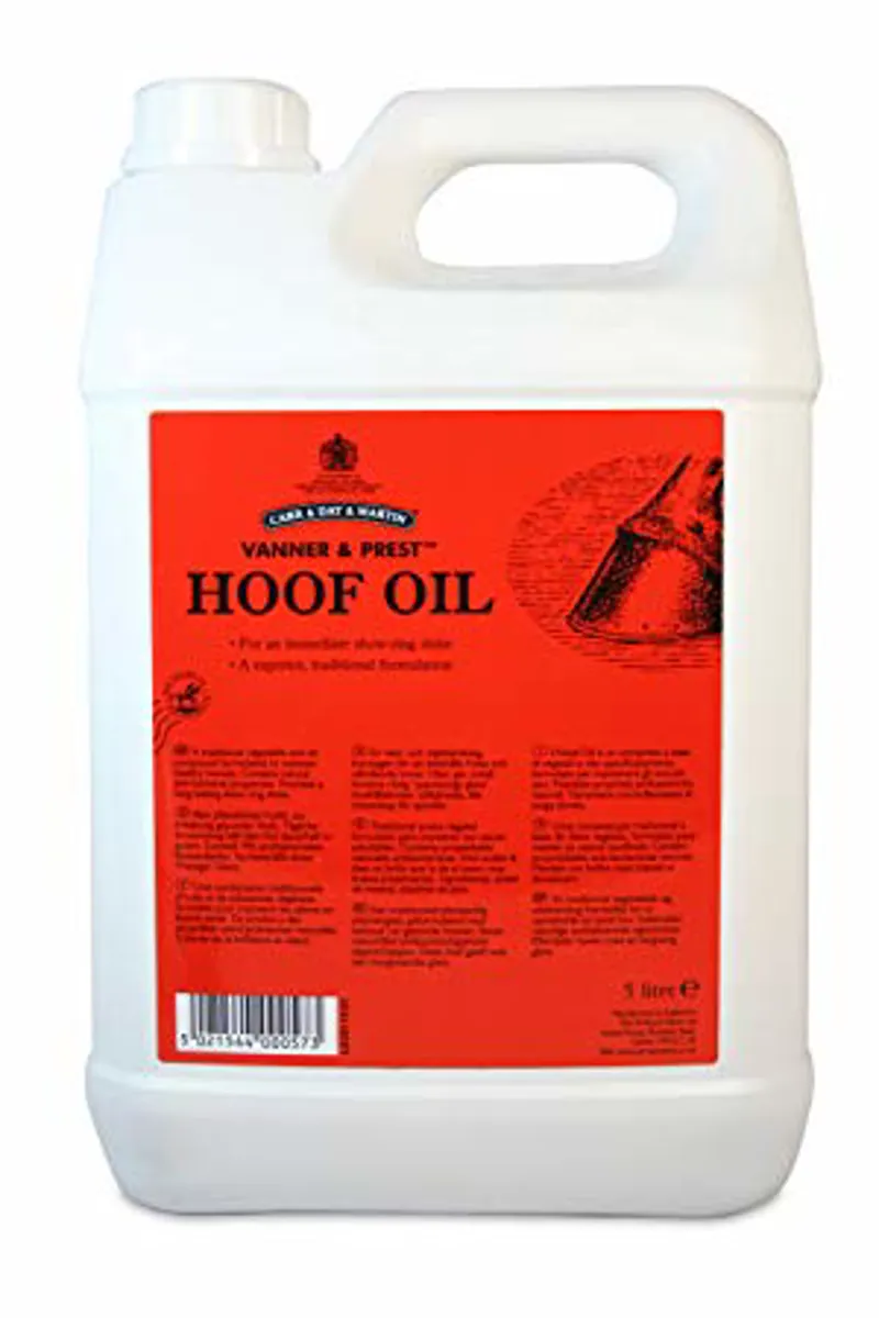 Carr and Day and Martin 5 Lt Vanner And Prest Hoof Oil