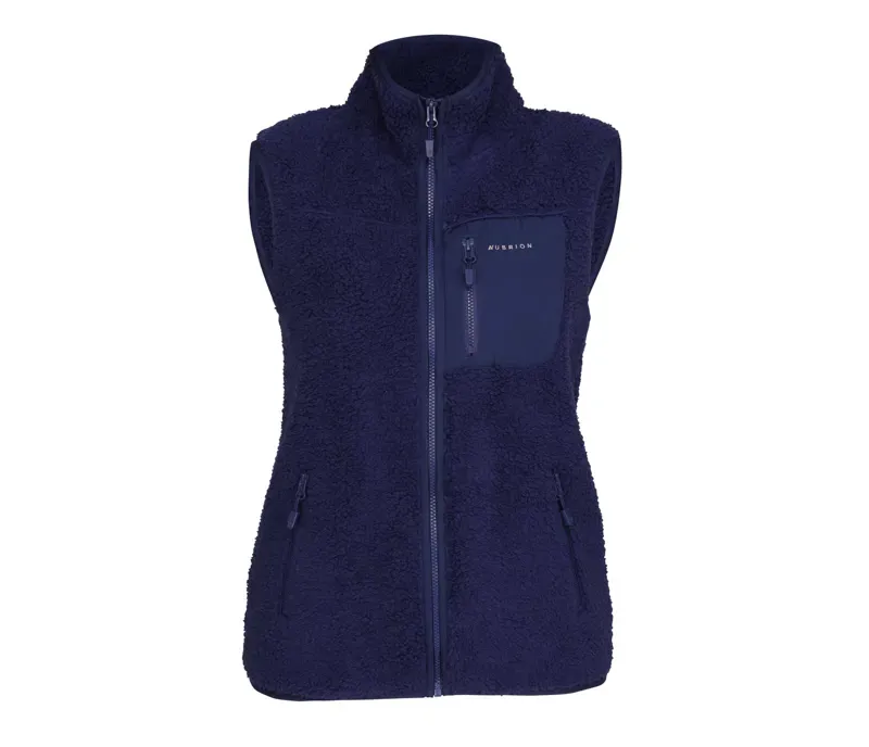 Aubrion Clement Fleece Gilet in Ink