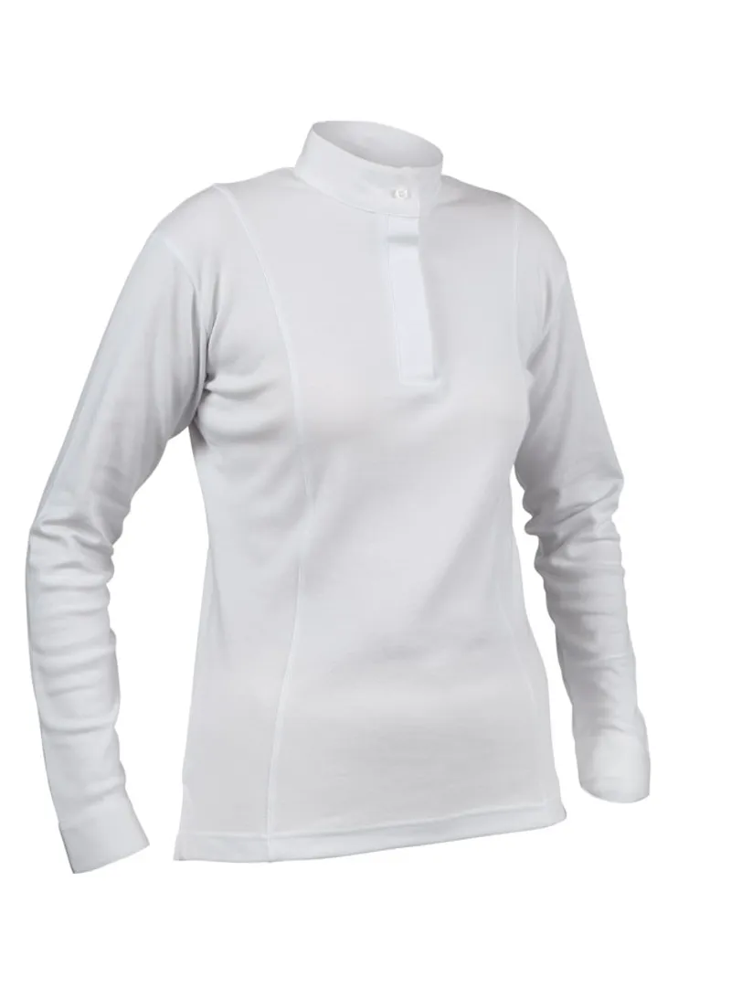 Shires Ladies Hunting Shirt In White