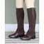 Moretta Suede Childs Half Chaps in Brown