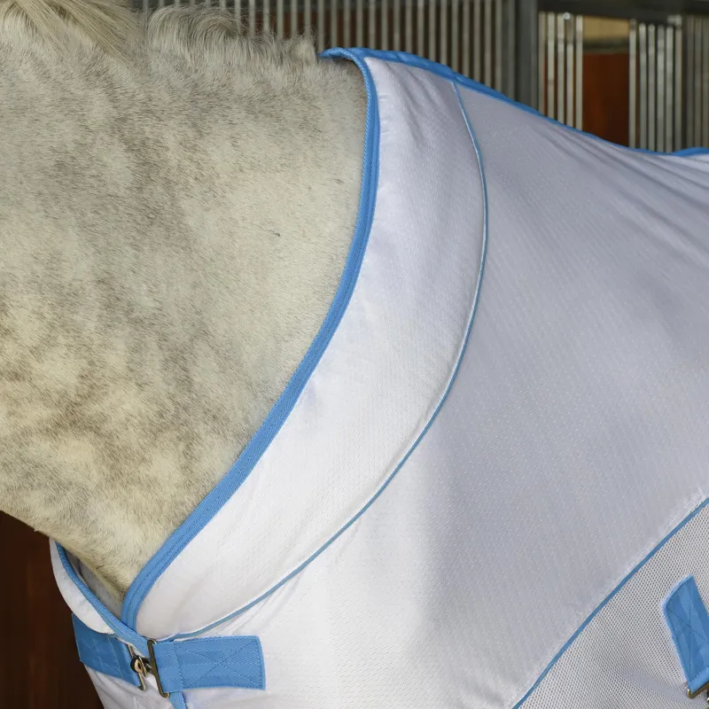 Weatherbeeta Air-Tec Cooler Standard Neck - White/Blue-1