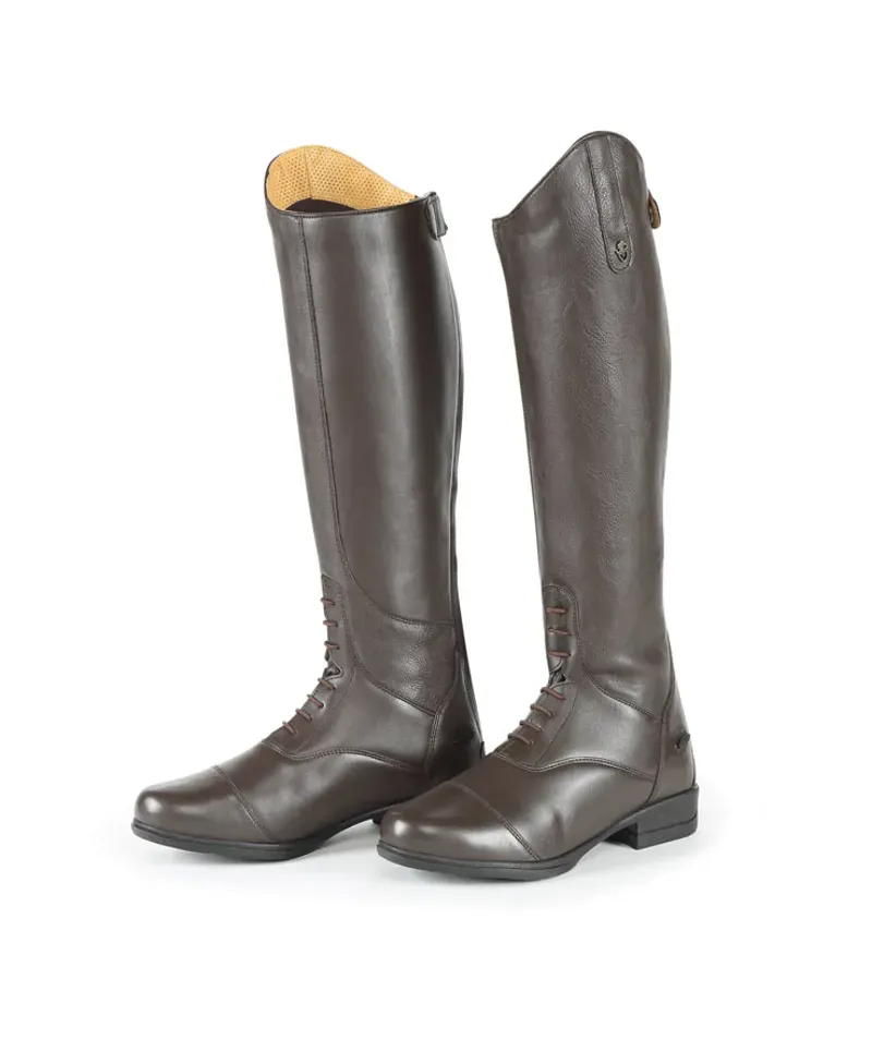 Moretta Gianna Riding Boots in Brown