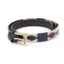 Aubrion Drover Polo Belt in Navy/Pink/Natural