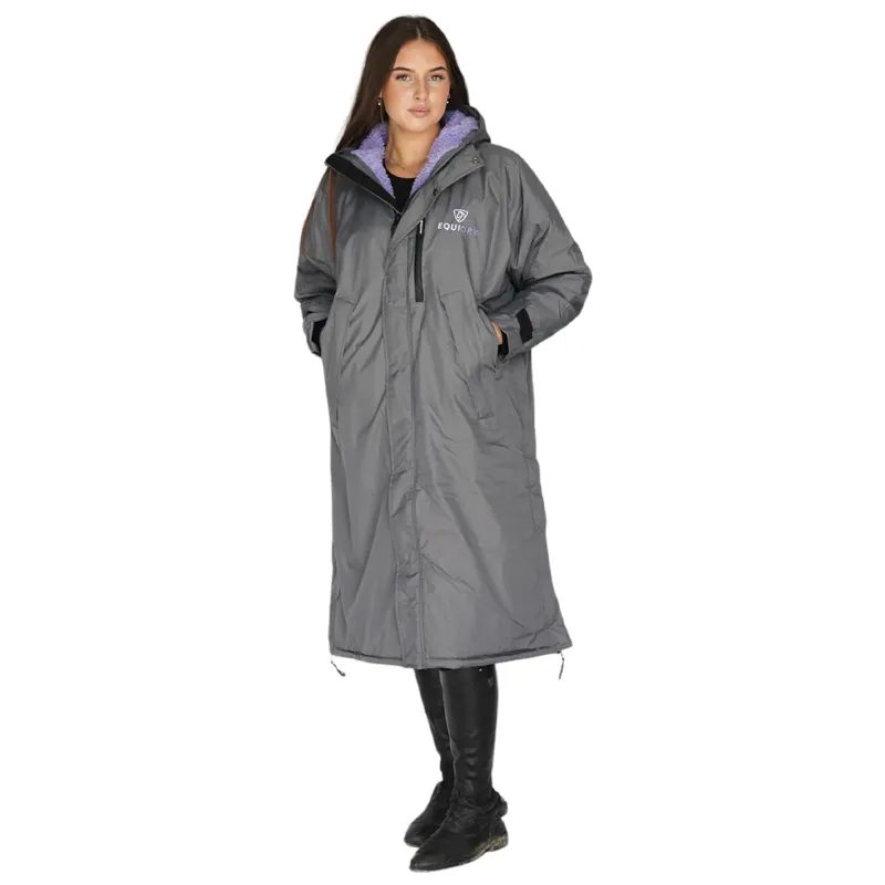Equidry All Rounder Evolution Adults Jacket - Charcoal/Lilac-3