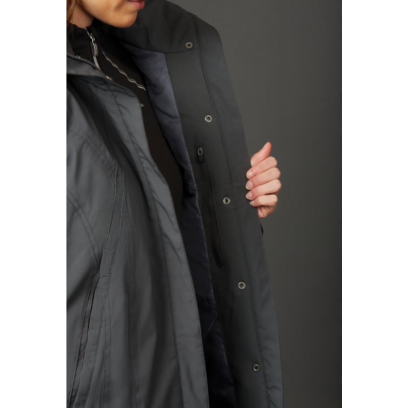 WeatherBeeta Kyla Waterproof Jacket Asphalt Grey-1