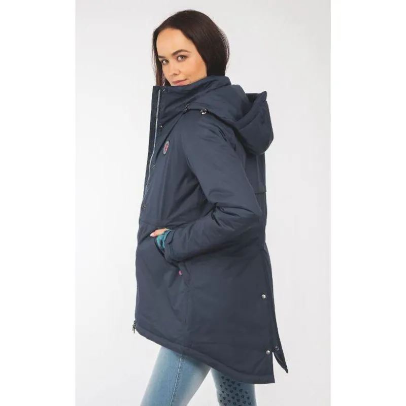 Aubrion Woodford Coat Navy-1