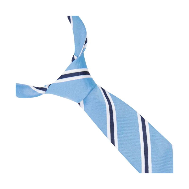 Supreme Products Show Tie - - Blue/Navy Stripe-1